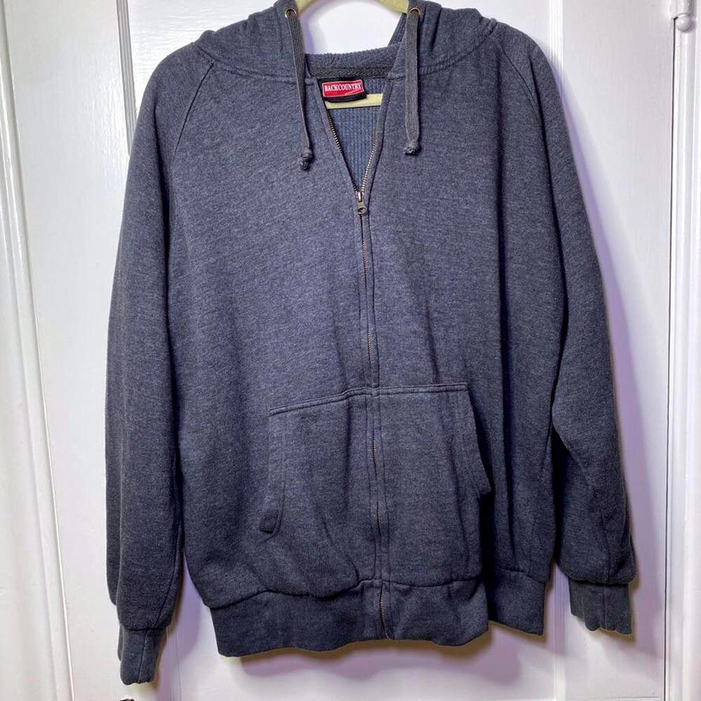 Backcountry Full-Zip Hoodie Mens Medium Activewear Gorpcore Outdoor Grunge